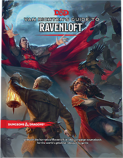 Van Richten's Guide to Ravenloft, 2021 standard print cover