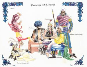 Card 10 Characters and Costume