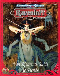 (RR10) Van Richten's Guide to Fiends (1995) - Przewodnik Van Richtena po Czartach