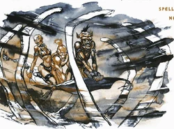 Quasi-elemental plane of dust