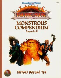 Monstrous Compendium Appendix II: Terrors Beyond Tyr (1995) - Potworne Kompendium Dodatek II: Zgrozy spoza Tyru