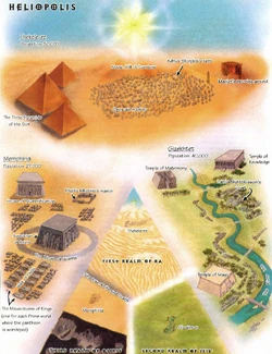 Ilustracja Heliopolis z "On Hallowed Ground"