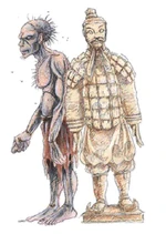 Golem cielesny z lewej