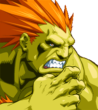 Check out Blanka's story that has him trying to promote his Blanka