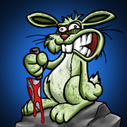 Giftgruener monsterhase