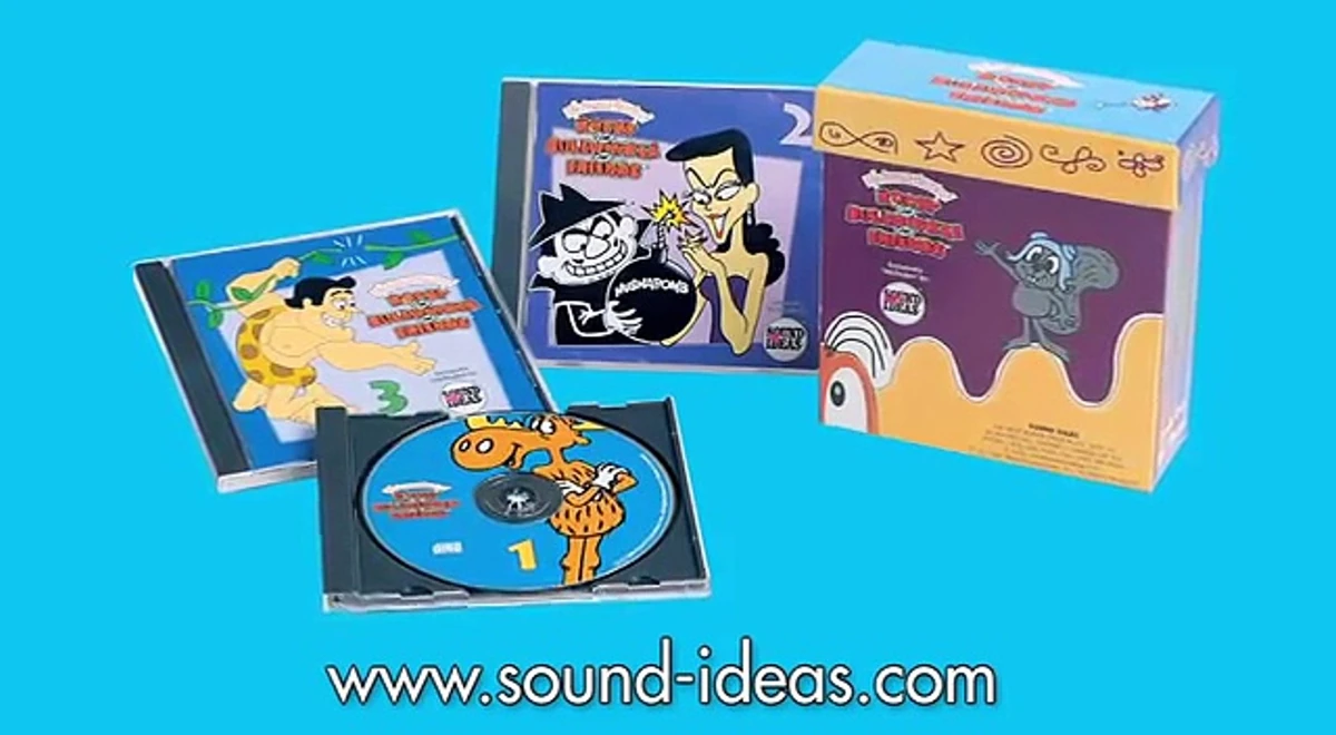 Rocky and Bullwinkle and Friends Sound Effects Library SFX Resource
