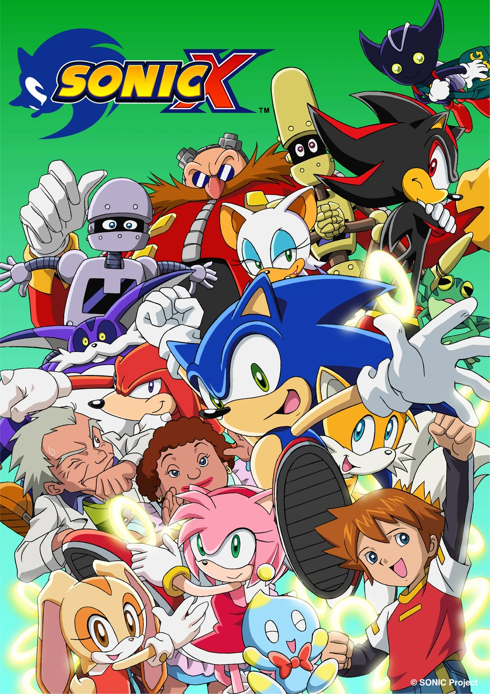 DUB] Sonic X Vol. 1: A Supersonic Hero : TMS Entertainment; 4Kids