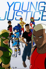 Young Justice poster with Shizuka