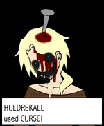 Huldrekall used curse