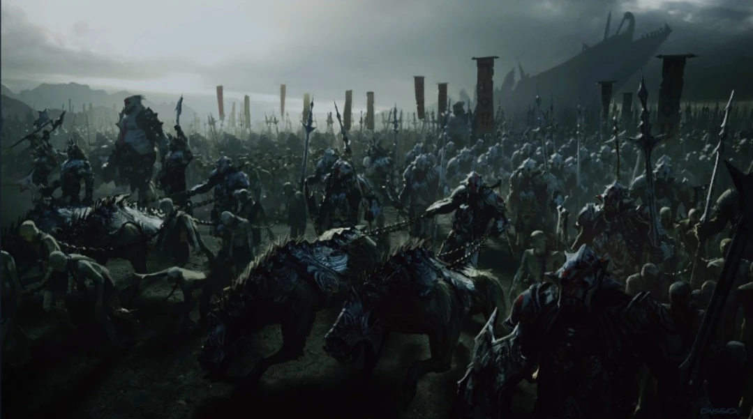 Штурм минас тирита орки. Битва урук хай властелин. Урук хай изенгарда войско. Орки урук хай средиземье. Орки мордора возвращение короля.