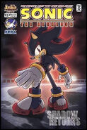 Shadow in Sonic the Hedgehog comic (Issue #157) This is also a version of shadow without his gun in shadow the hedgehog Artwork.