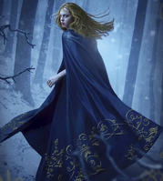 Alina on the UK cover of Shadow and Bone