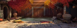 Temple fall