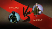 A Versus screen in Shadow Fight 2