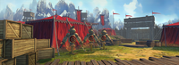 Legion's Territory, camp.