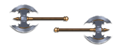 Weapon labrys axes