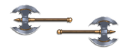 Weapon labrys axes