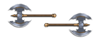 Weapon labrys axes