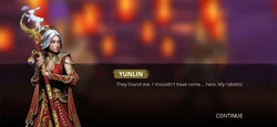 Yunlin's first appearance in the Autumn Festival event