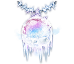 Magic snow globe