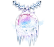 Magic snow globe