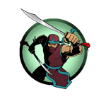 A ninja depicted with Oriental Sabers.