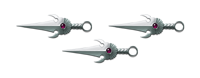 Ranged ghost kunai