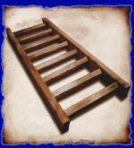 Red oak ladder