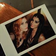 Kat as Clary & Eme as Izzy 01