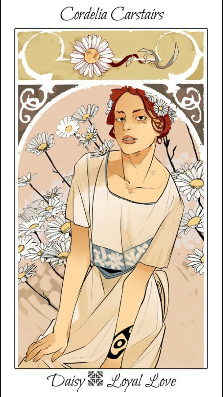 Cassandra pick the flowers