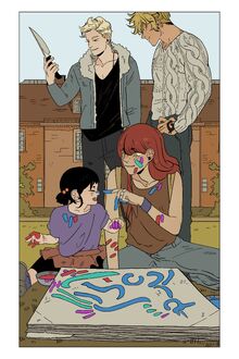 CJ LSDBH Clary, Jace, Kit y Mina 01