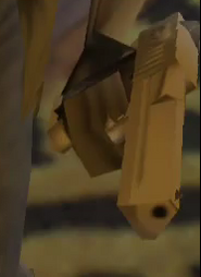 Mike's handgun