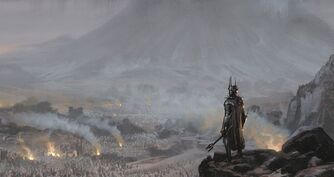Mordor Sauron and army art
