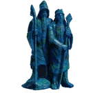 Азуритовая статуэтка Синих магов