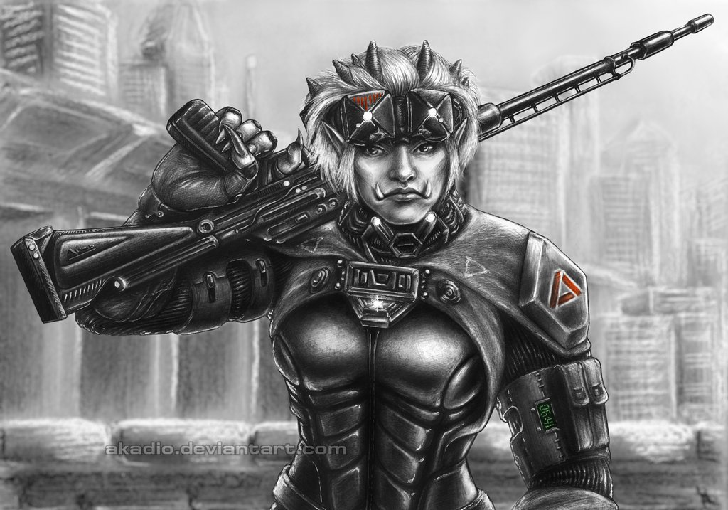 Shadowrunners  Shadowrun, Fantasy pictures, Modern fantasy