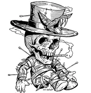 Voodoo doll drawing (Internet)