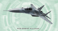 MiG-29SMT Fulcrum from Shadowrun Sourcebook, EuroWar Antiques