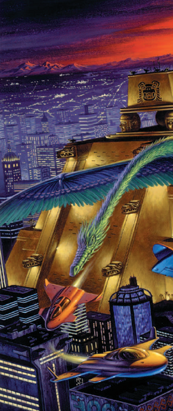 Tenochtitlan from Shadowrun Sourcebook, Sixth World Almanac