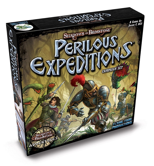 Perilous. Shadows of Brimstone. Brimstone staff. Biscuits and Brimstone game. Expeditions Cover.