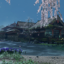 Fountainhead Palace Sekiro Shadows Die Twice Wiki Fandom The rejuvenating water springs from the dragon's the water has affected the sakura bull, plaguing it with colorless skin and a skeletal face.