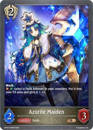 Azurite Maiden/Shadowverse: Evolve | Shadowverse Wiki | Fandom