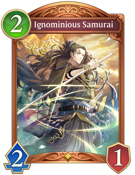 Ignominious Samurai | Shadowverse Wiki | Fandom