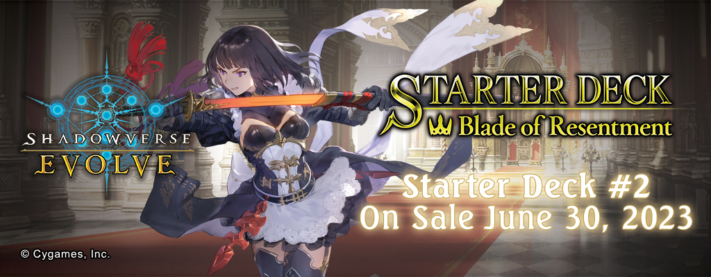 Shadowverse Evolve Starter Deck: Blade of Resentment - SD02: Blade of Resentment (SD02) Shadowverse Evolve Starter Deck: Blade of Resentment - SD02: Blade of Resentment (SD02)