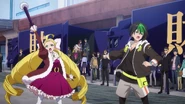 Shiro and Zaizenji during the evacuation.