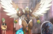 Garuda anime.png (620 KB) Winged Sentinel Garuda summoned in the anime series