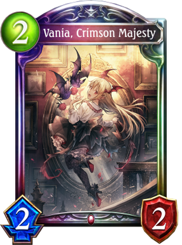 Vania, Crimson Majesty | Shadowverse Wiki | Fandom