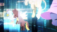 Some unknown DigiFriends in Draconir's memories.