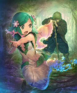 anime water fairy
