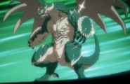 Ironscale Dragonfolk summoned in the anime series