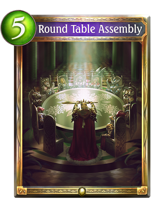 Round Table Assembly Shadowverse Wiki, Round Table Wiki